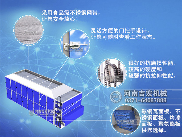 金銀花烘干機優(yōu)勢